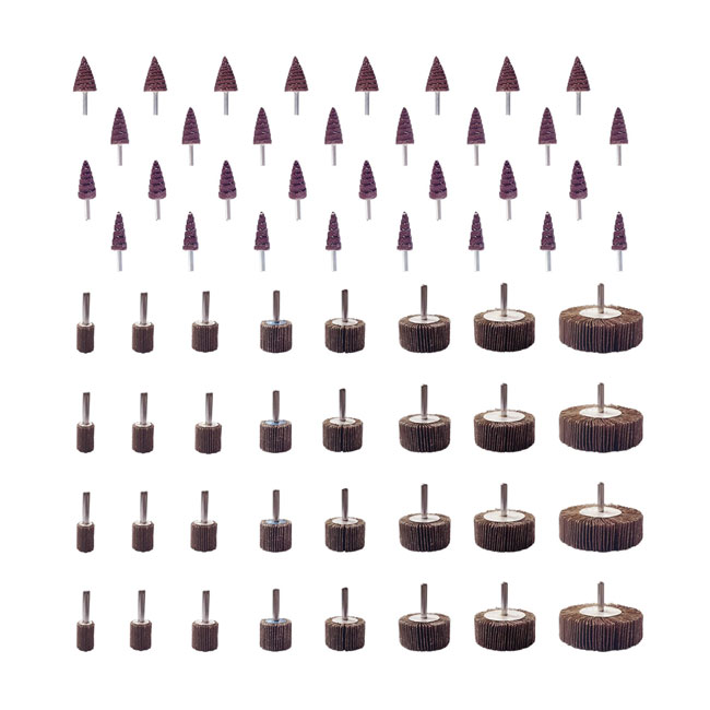 المواد الاستهلاكية للتلميع 60/80/120/240 الحصى العجلة اللاصقة اللاصقة أكسيد الألومنيوم للتلميع طحن 5