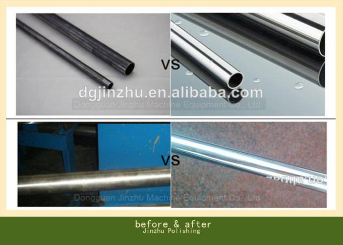 آلة تلميع الأنابيب / الأنبوب المعدني الأوتوماتيكية ذات التشطيب السلكي لشعر 8k لتلميع السطح 5