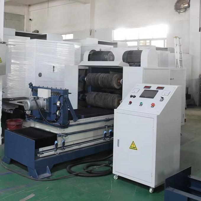 آلة تلميع الأنابيب / الأنبوب المعدني الأوتوماتيكية ذات التشطيب السلكي لشعر 8k لتلميع السطح 8