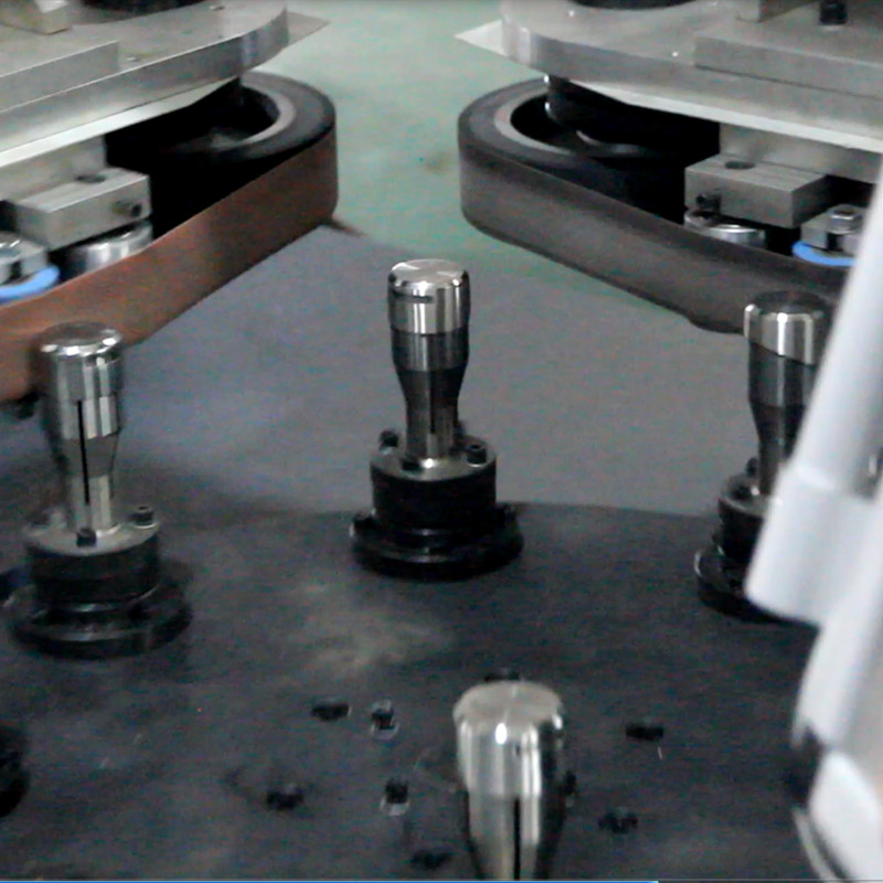 3 grinding heads continuous automatic disc polishing machine wire drawing machine round product surface wire drawing