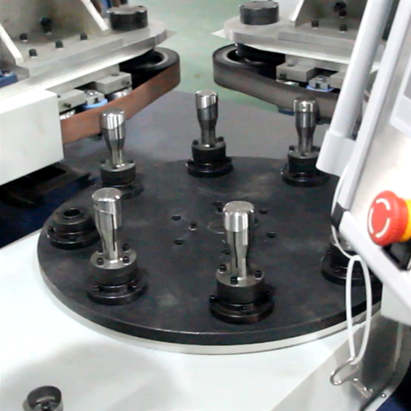 3 grinding heads continuous automatic disc polishing machine wire drawing machine round product surface wire drawing
