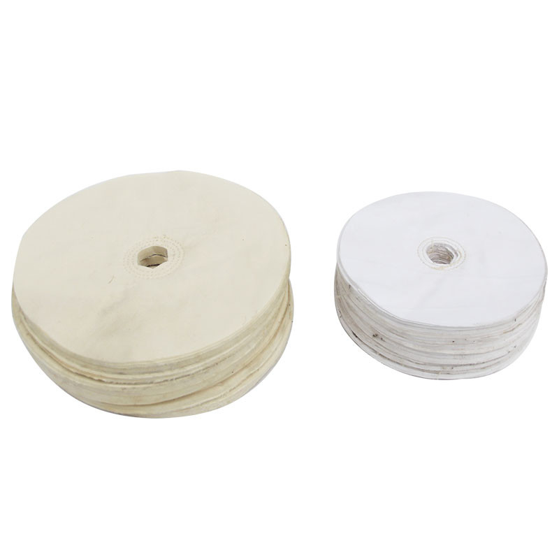 Tableware polishing hardware metal mirror polishing buckle cloth  drift car line polishing white cloth 