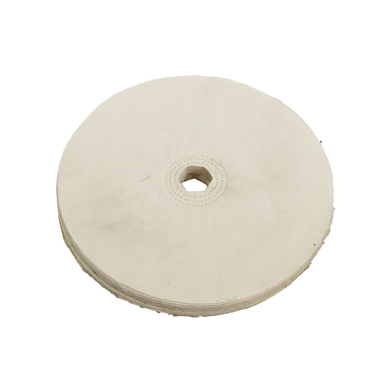 Tableware polishing hardware metal mirror polishing buckle cloth  drift car line polishing white cloth 