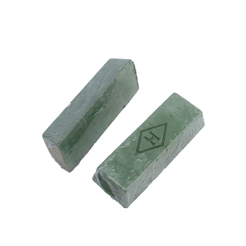 Metal polished stainless steel marble glass mirror polished solid wax polishing paste small green wax