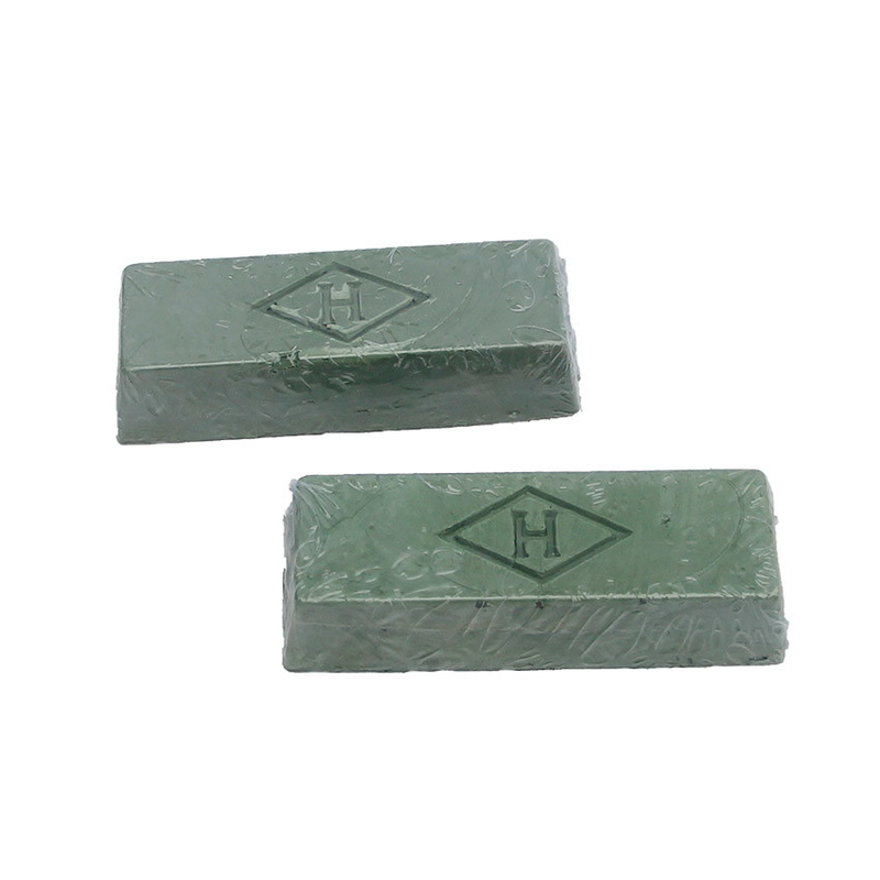 Metal polished stainless steel marble glass mirror polished solid wax polishing paste small green wax