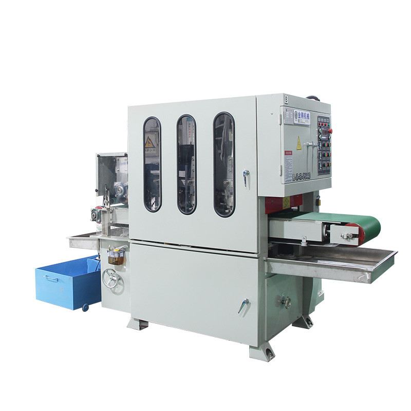 Three sand one round water mill wire drawing machine aluminum plate flat wire drawing machine