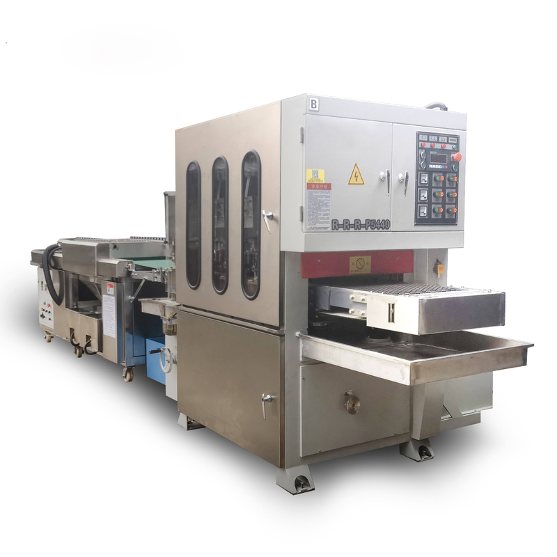 Three sand one round water mill wire drawing machine aluminum plate flat wire drawing machine