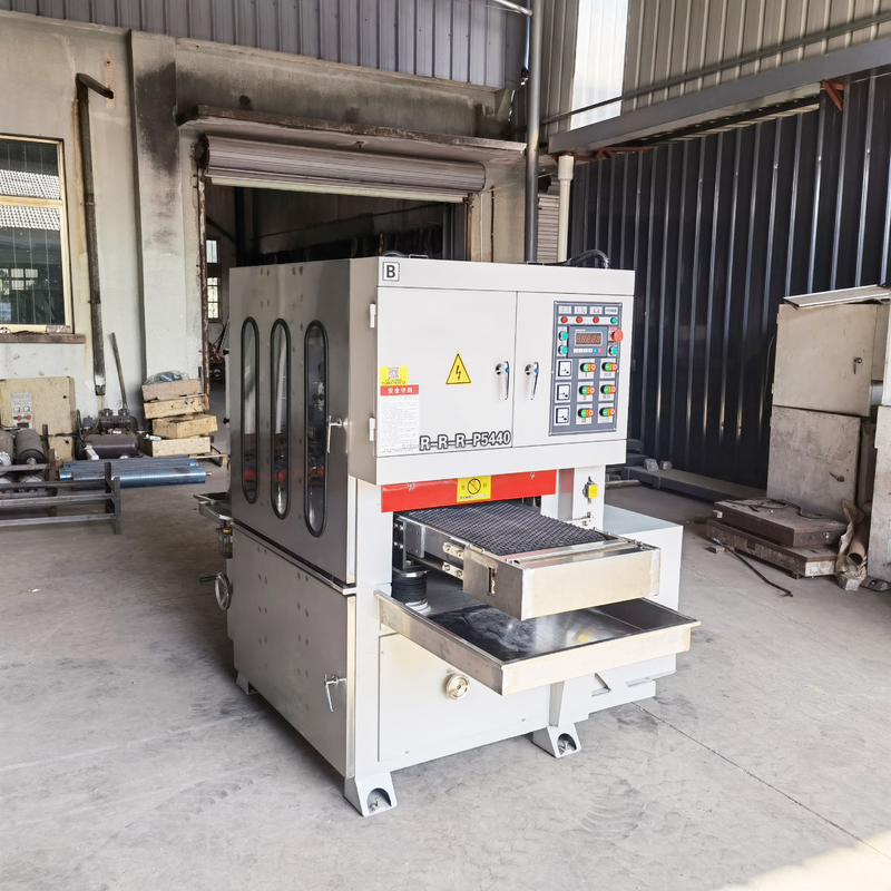 Three sand one round water mill wire drawing machine aluminum plate flat wire drawing machine