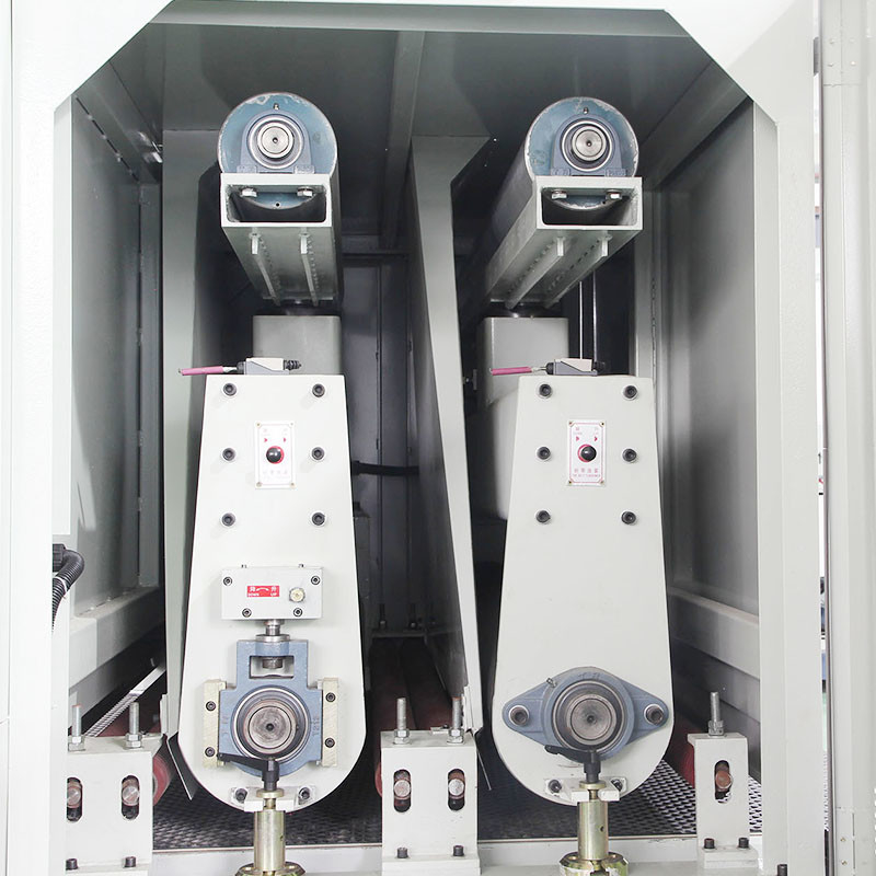 Plasma and Gas Cut parts burr, Slag and Dross Removal Machine wide belt sanding machine