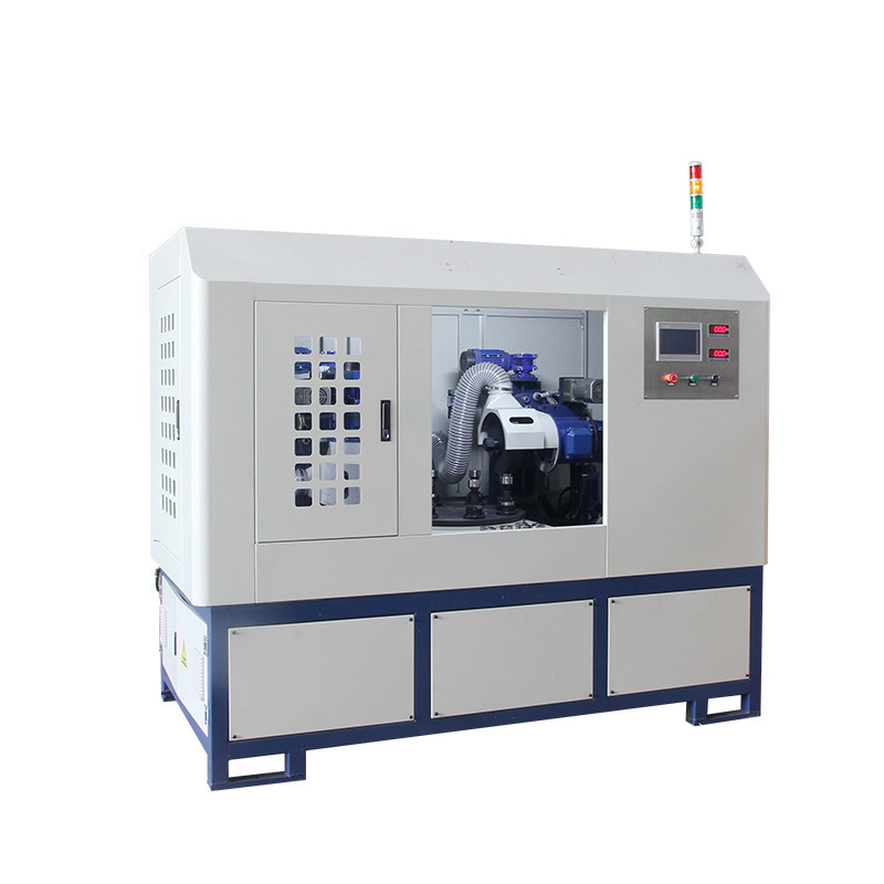معدن أسطواني أوتوماتيكي معدن أربع محطات قرص CNC المرآة أداة Cnc طحن الكهربائية آلة التلميع للصلب المقاوم للصدأ