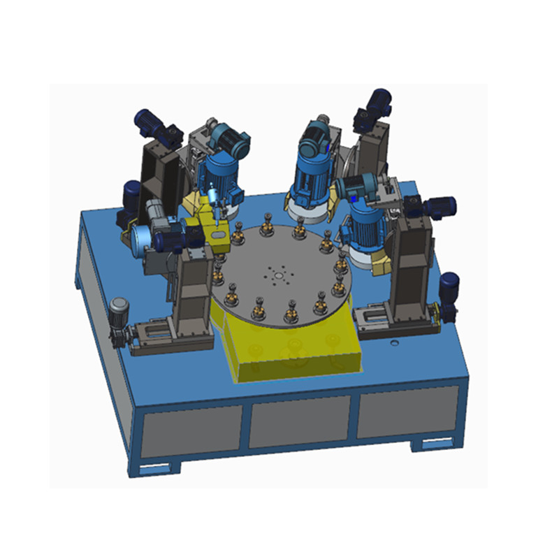 رقم 4 غطاء خارجي معدني صناعي مزدوج الرأس آلة صنفرة قرص تلميع آلة سحب الأسلاك للأسلاك الفولاذية