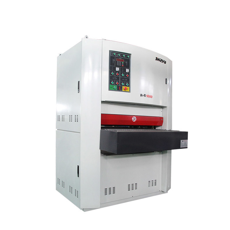 الحزام الرملي الآلي Rr1000mm الشريحة العاملة العريضة المعدن الرملية آلة إزالة الحزام البوليس