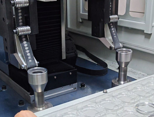 منتجات الغطاء المستدير الملمع مباشرة من المصنع 2 محطة CNC طحن معدات فرشاة الأسطح من المنتجات المستديرة العادية