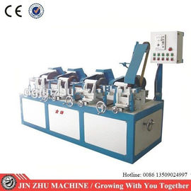 4kw * 4 آلة تلميع أنابيب الفولاذ المقاوم للصدأ قطر الأنبوب 10-80mm